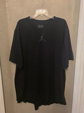 Jordan Air Nike Black Men's Jumpman Logo Short Sleeve Tee Shirt 3XL